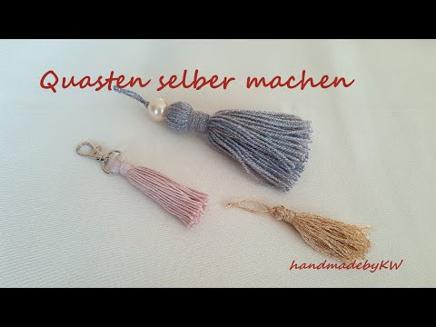 Make your own tassels, pompoms and tassels