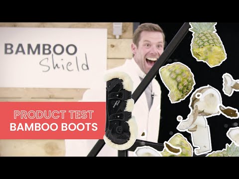 Best Horse Boots - Lab Test - Kentucky Horsewear bamboo shield horse boots