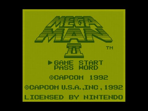 Mega Man II for Game Boy (with Music Improvement romhack) - Full game