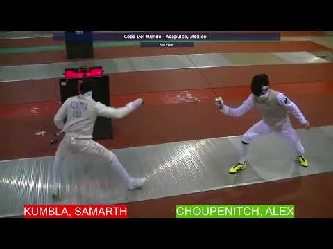 Acapulco World Cup 2023 SMF - L64 - Samarth Kumbla USA v Alex Choupenitch CZE (Partial)