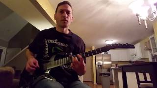 Deliverance - &quot;Temporary Insanity&quot; - guitar cover - play through