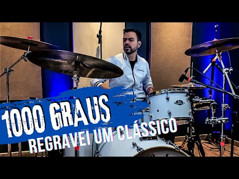 1000 Graus - Renascer Praise - JC Batera (DRUM COVER) Versão 2023
