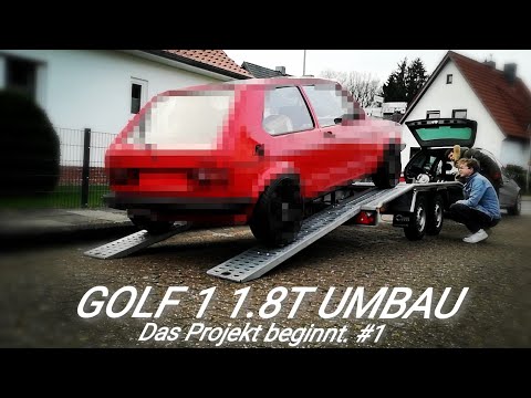 Das Projekt beginnt! | Golf 1 1.8T Umbau #1