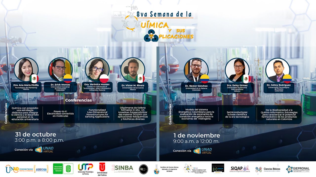 VIII Semana de la Química y sus Aplicaciones 2025 | Día 1