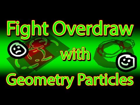Fighting Overdraw with Geometry/Mesh Particles