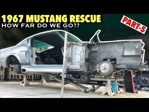 (Part-5) 1967 Shelby GT500 Project BETSY Fastback mustang - Fixing SHADY SHOP work - Replica Build