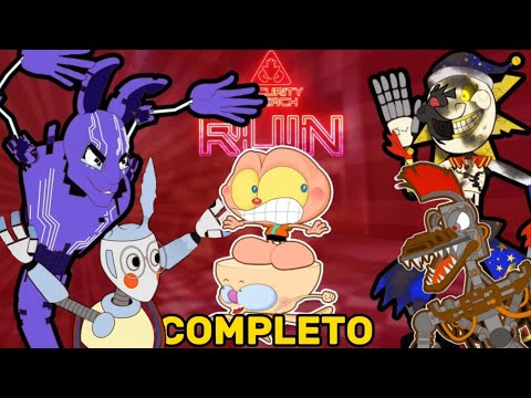 Mongo e Drongo em FNAF Security Breach RUIN - COMPLETO - (original : Abluba Desenhos Animados)
