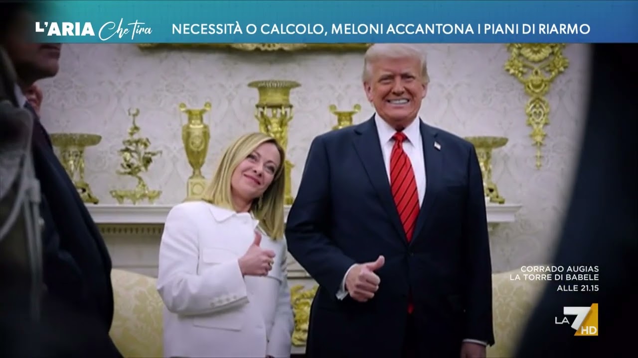 Necessità o calcolo, Meloni accantona i piani di riarmo