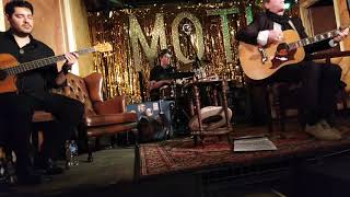 Faded pair of blue jeans