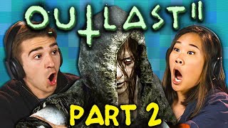 SHE KILLED HIM!!!  OUTLAST 2 - Part 2 (React: Gami