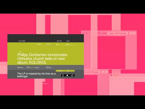 Philipp Gorbachev — KOLOKOL. New album.
