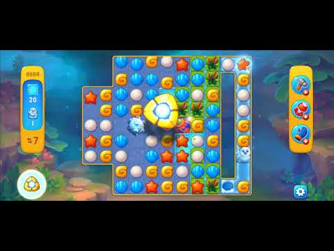 Fishdom Easy Level 9964 (with ingame lightning and firecracker boosters) @choraelmin