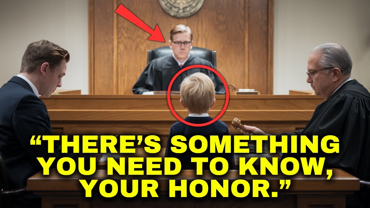 Little Boy Interrupts Judge In Court, The Hidden Secret He Revealed SHOCKED Everyone!