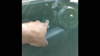 Mini Cooper dashboard / cas module removal R56