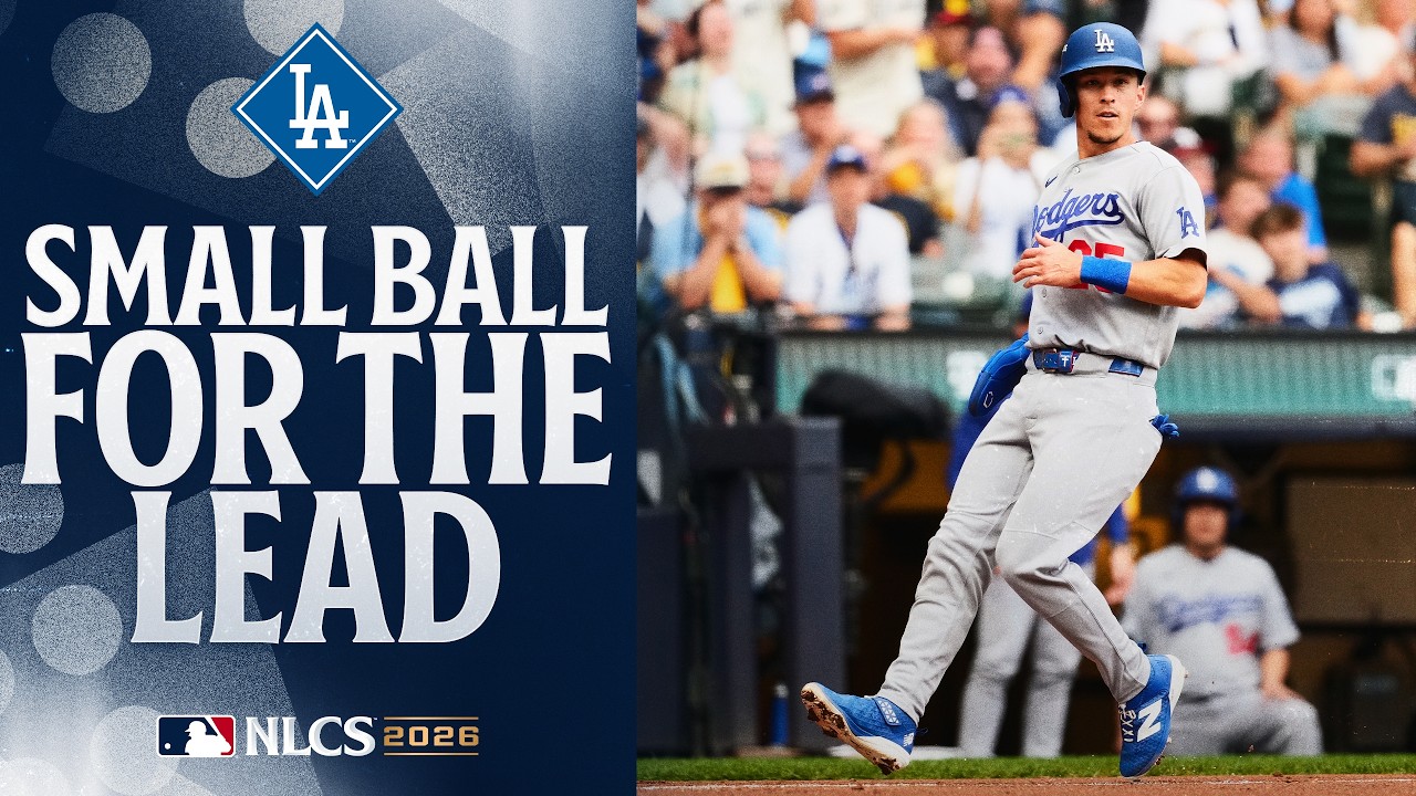 FULL TOP 3rd: Dodgers TAKE THE LEAD in NLCS Game 2 with some small ball! 😤 | MLB Highlights
