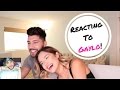 Reacting To My Boyfriends Gaylo Videos! | Chachi Gonzales