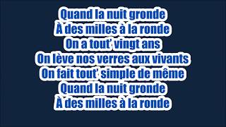 Kaïn - La nuit gronde (PAROLES - LYRICES)
