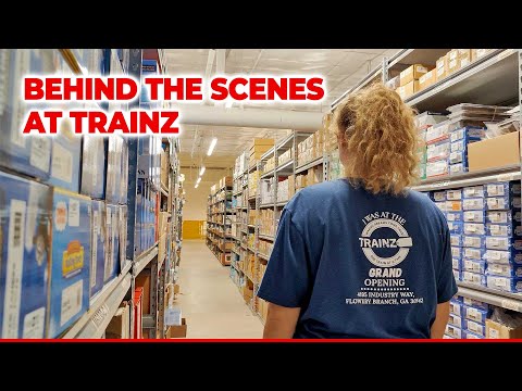 Trainz Warehouse Tour - Where Trains Come Alive!