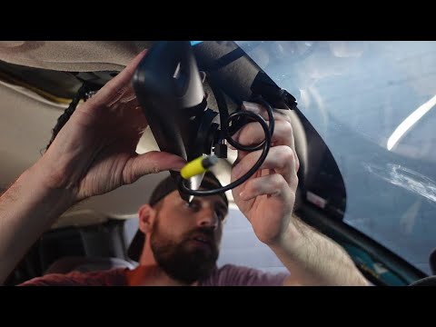 Dodge Ram Mirror Install w/Reverse camera ( 2nd Gen )