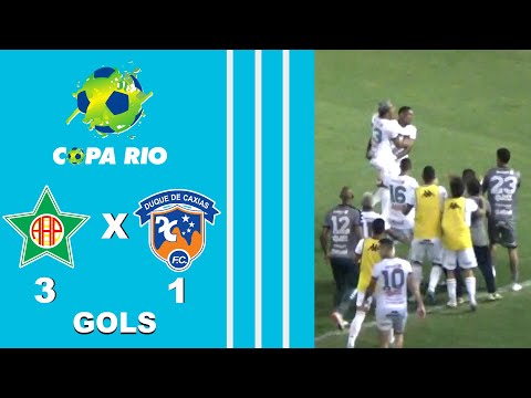 PORTUGUESA 3X1 DUQUE DE CAXIAS - 3ª FASE - JOGO DE VOLTA - COPA RIO 2023