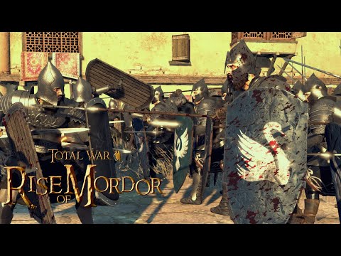 GONDOR BETRAYS DOL AMROTH! - Total War Rise of Mordor Multiplayer Siege
