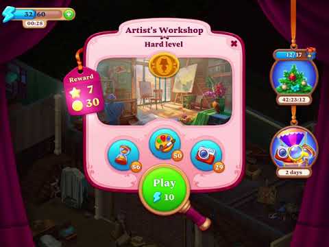 Manor Matters - Guest Room - Day 1 - Level 13 - Hard - Fly High Streak - FULL STORY - CaroGamesNL