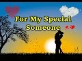 Good Morning Video Message For My Special Someone ️