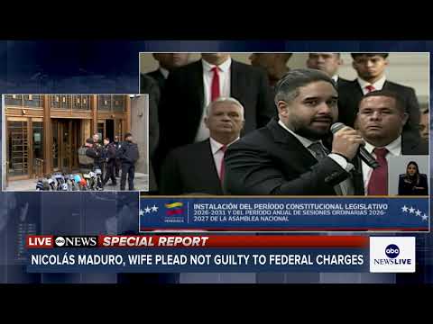 Venezuela's Nicolas Maduro declares 'I am innocent' and 'still president' in NYC court appearance
