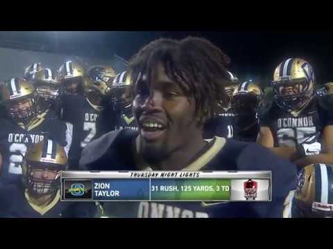 Thursday Night Lights Jon Wayne Player of the Game 11/07/19