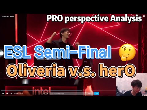 Oliveira Post-Game Analysis v.s. herO (ESL Starcraft2 with Eng sub)