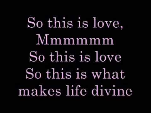 So This is Love   lyrics