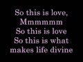 So This Is Love Lyrics