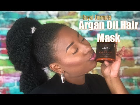 Argan Oil Hair Mask Royal Formula || Vicariously Me