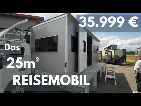 🔴 SWEBISH ENTERPRISE (53) INVENT XXL 25m² SLIDE-OUT motorhome construction for € 35,999
