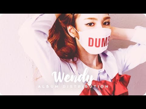 Wendy (Red Velvet) - 1st Album 'The Red'┃Album Line Distribution