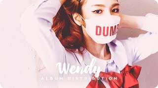 Wendy (Red Velvet) - 1st Album 'The Red'┃Album Line Distribution