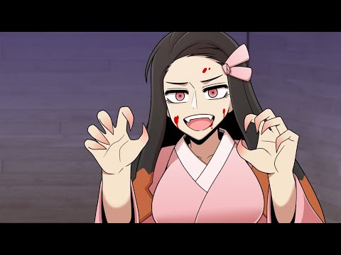[ 암세포 ] 귀멸의 칼날 초반부 대충 보고만든 애니 - Kimetsu no Yaiba animation