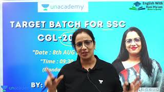 Target Batch for SSC CGL'2022