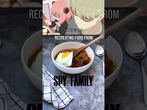 Yor's Stew | A Taste of Anime: Spy x Family (Gluten Free) #shorts