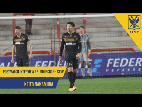 Postmatch interview R. Excel Mouscron - STVV | Keito Nakamura | 2020 - 2021