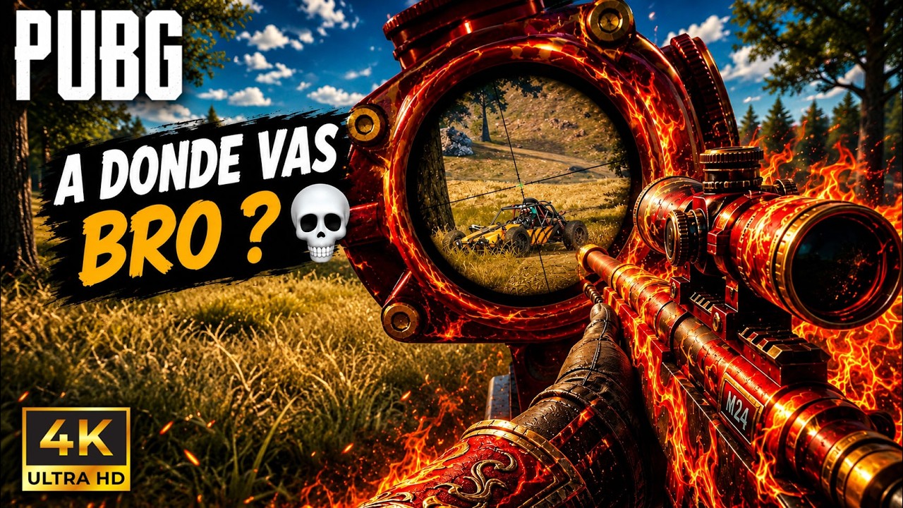 La P90 y M24 de fuego en PUBG son CINE MI BRO...😘🚬 GRAFICOS ULTRA REALISTAS!
