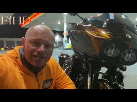 Harley Davidson Lenker flattert