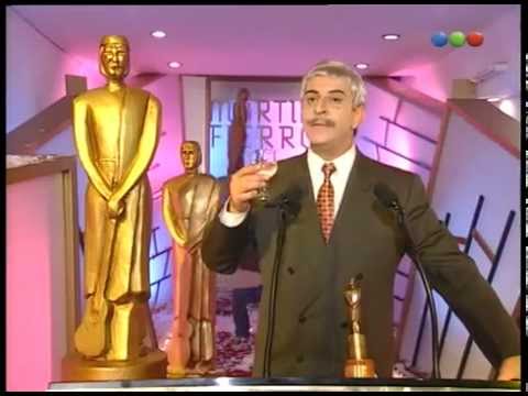 Imitación de Alejandro Romay en Premios Martin Fierro (Videomatch 1998)
