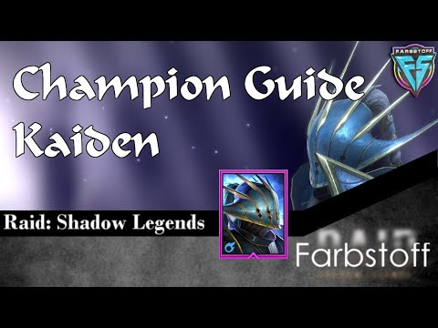 Raid: Shadow Legends - Champion Guide - Kaiden - Eine Bereicherung der Dunkelelfenfraktion