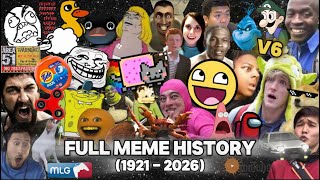 Download lagu The FULL Evolution of Memes! (1921 - 2026) | FULL VERSION* mp3