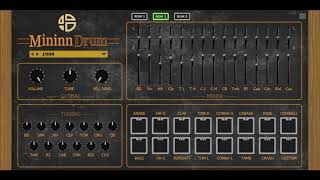 Video thumbnail for Audioblast releases MininnDrum for MacOS, Windows & Linux, VST, AU & AAX by MusicGearz