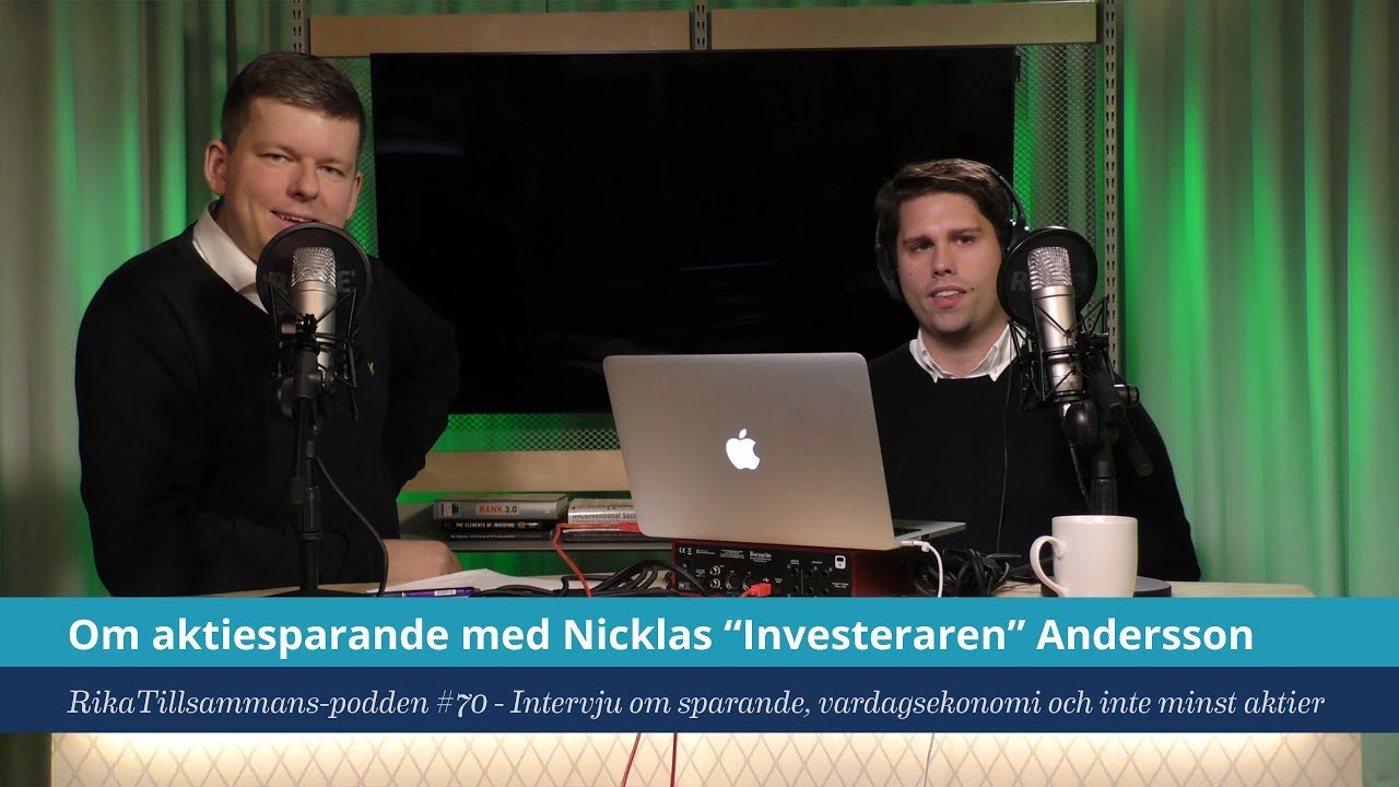 #70 - Om aktiesparande med Nicklas "Investeraren" Andersson
