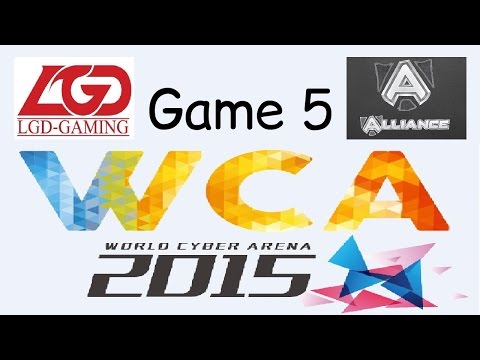 LGD Gaming vs Alliance - Game 5 - WCA 2015 Grand Final - Highlights