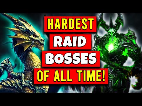 Top 10 Hardest MMO Raid Bosses of All Time!