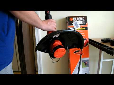 Black and Decker 18v "Grasshog" Lawn Trimmer review.